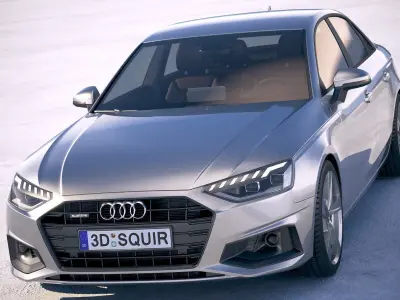 Audi A4 Sedan 2020 3D model