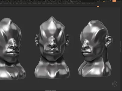 human modern sculpture 3d print model 66 3D print model