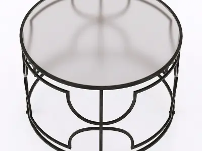 Cyan Designs Edged Rhombus Table 3D model