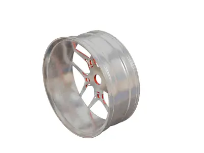 i made a 3d car rim model in blender for printing 3D print model