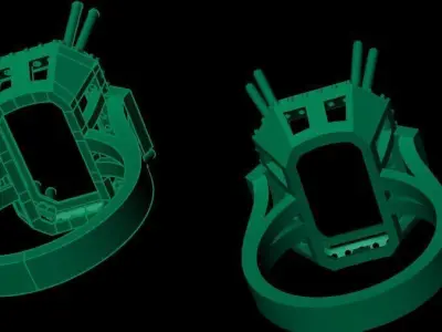 jewelry ring17 3D print model