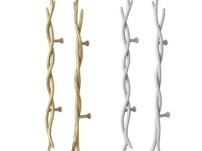 Door handles Amalfi 3D model