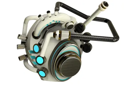 Sci-Fi Heart-Oily Feelings  3D print model