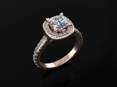 Women Ring 31 3D print model