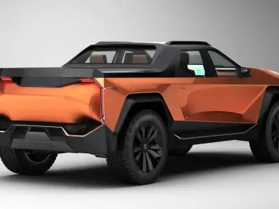 Generic Future Pickup 3D model