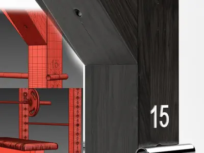 gym equipment 3D model order