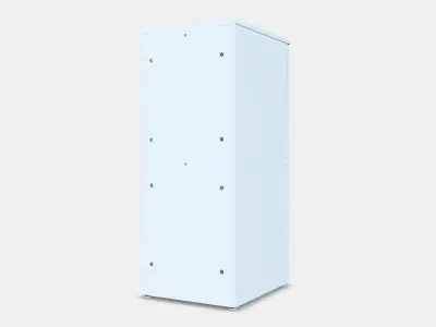 NORDLI Chest of 2 drawers 2 Low-poly 3D model