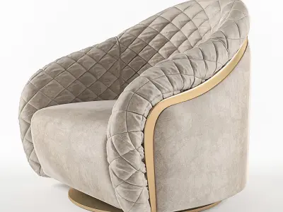 Portofino armchair by Cantori  3D model