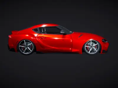 Car Sport Coupe 01 Active 3D model