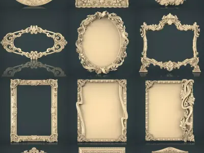 3d STL Model for CNC router  3D model