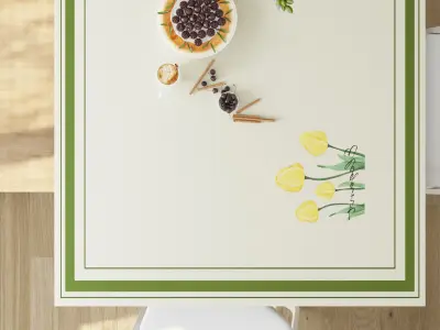 White kitchen 3D model