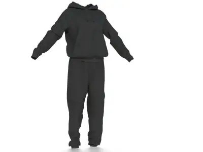 SPORT SUIT Low-poly 3D model