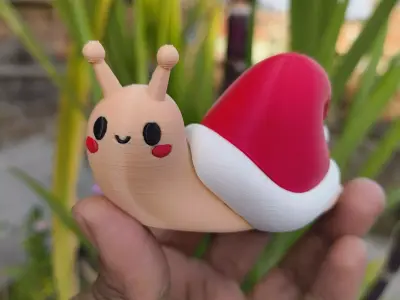 Christmas Special Kawaii Snail Collection