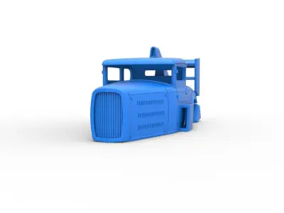 Shell of Hot rod Version 2 Scale 1 to 25 3D print model