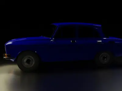 Moskvich2140 car 3D model