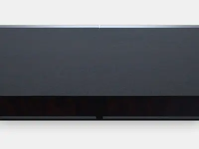 BESTA Shelf unit with glass doors 3D model