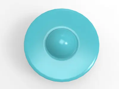 Nus Side Table Low-poly 3D model