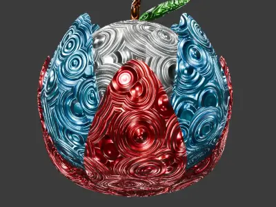 Ornamental Sphere 3D Model 3D model