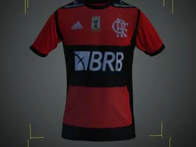 Camisa do Flamengo 2021 Texture