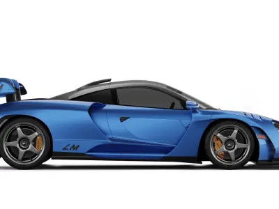 McLaren Senna LM 3D model