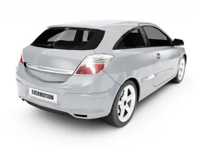 car 02 am132 3D model