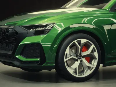 Audi RS Q8 2020 High Detailed 3D Model  3D model