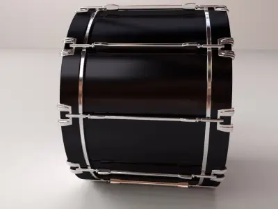 Bass Drum 3D model