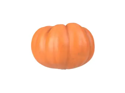 Photorealistic Mandarin Pumpkin 3D Scan 1 3D model