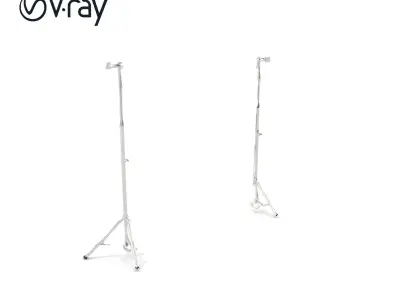 Modular Backdrop Frame System model pack Low-poly 3D model