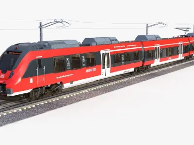 Bombardier TALENT Train Regodb  3D model
