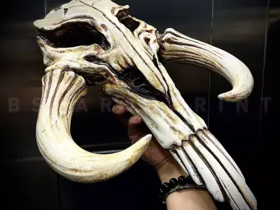 Mythosaur Skull High Quality - Mandalorian Starwars Movie 3D print model