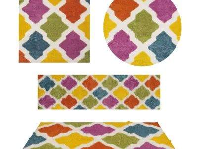 Rugs No 559 Low-poly 3D model