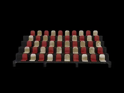 stadium seat 3D model