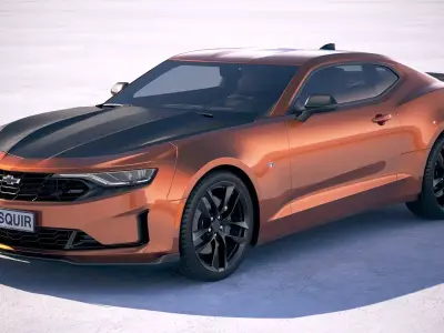 Chevrolet Camaro RS 1LE CG 2019 3D model