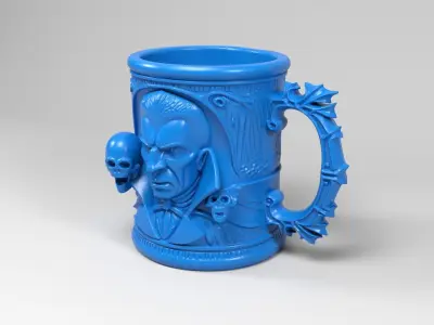 Dracula Mug 3D print model