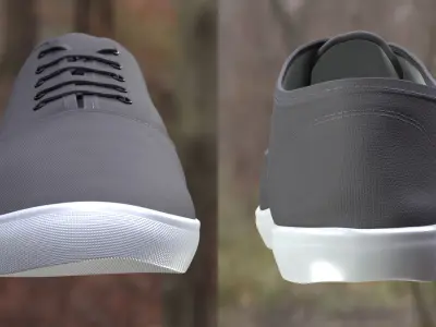 Shoes 275 - All MH Bodies - UE5 Skeletons - Rigged Low-poly 3D model