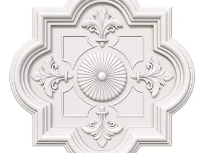 Ornamental Medallion 3D model
