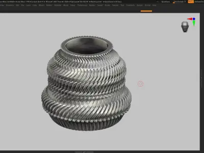 vase pot planter 3d print 873  3D print model