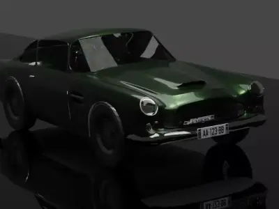 Aston martin DB4 3D model