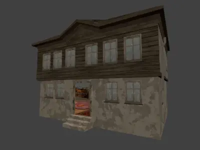 Village house 3D model