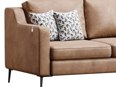 Sofa Halle L by Delavega 3D model