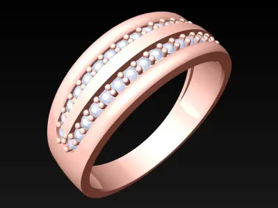 Diamond Ring  - N2115 Free 3D print model