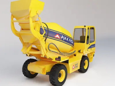 Mixer Truck 3D model