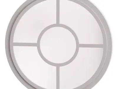 Round mirror 70x4x70cm 806340 3D model