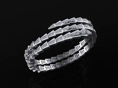 Bvlgari Serpenti Bracelet  3D print model