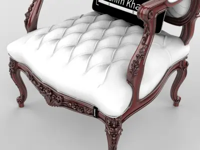 Carved sofa mbl3007 for cnc 3D model