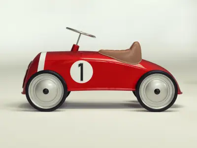 kids cars and planes vintage 3D model
