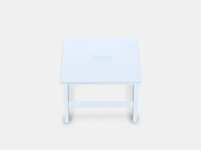 BEKVAM step stool Low-poly 3D model