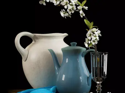 Decorative set 26 3D model