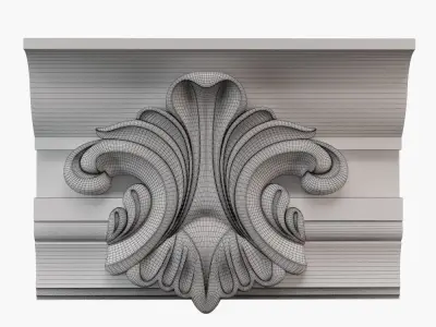 Central Decor 3D model